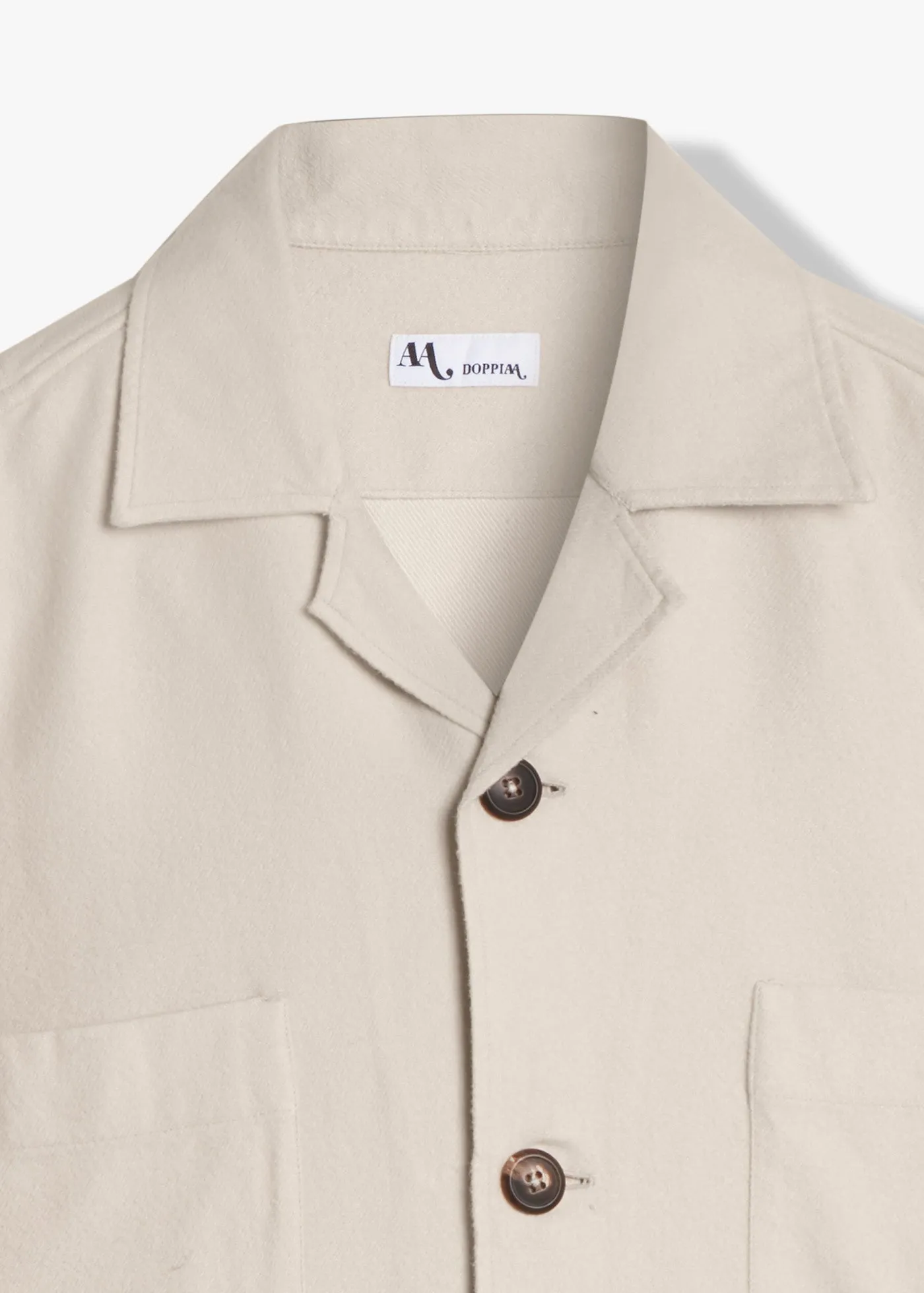 AABBA COTTON OVERSHIRT WITH POCKETS