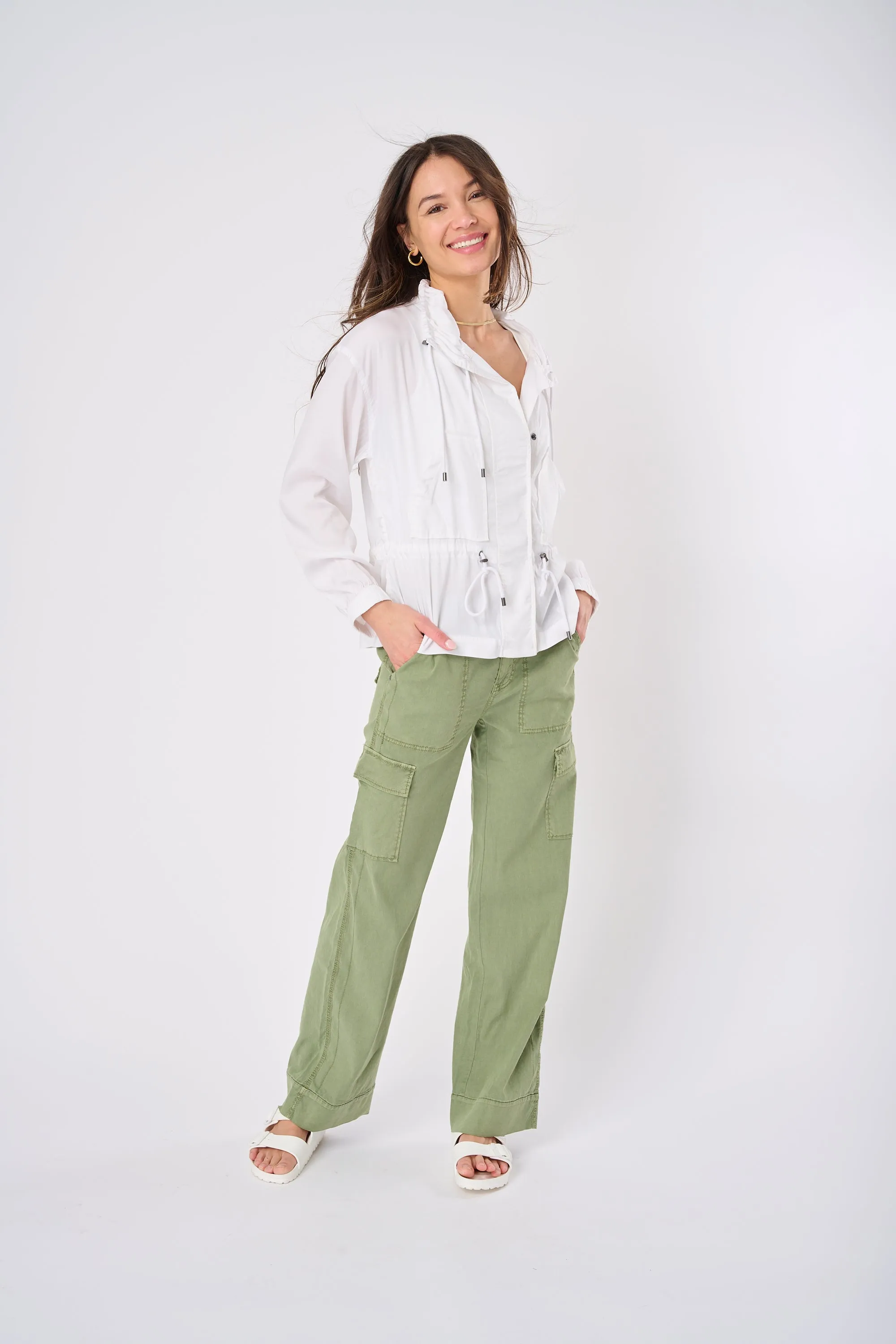 Ally Linen Cargo Pant