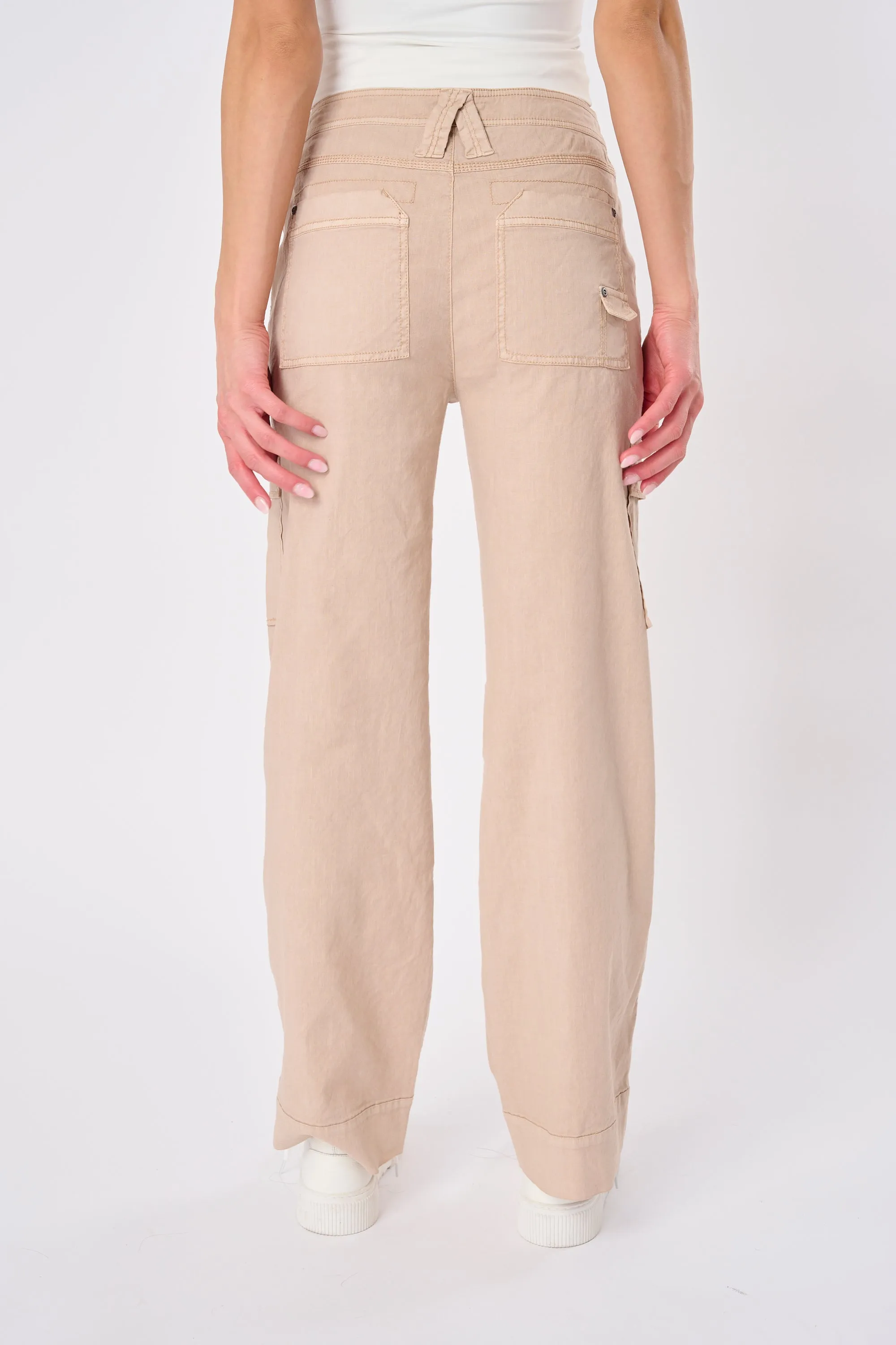 Ally Linen Cargo Pant