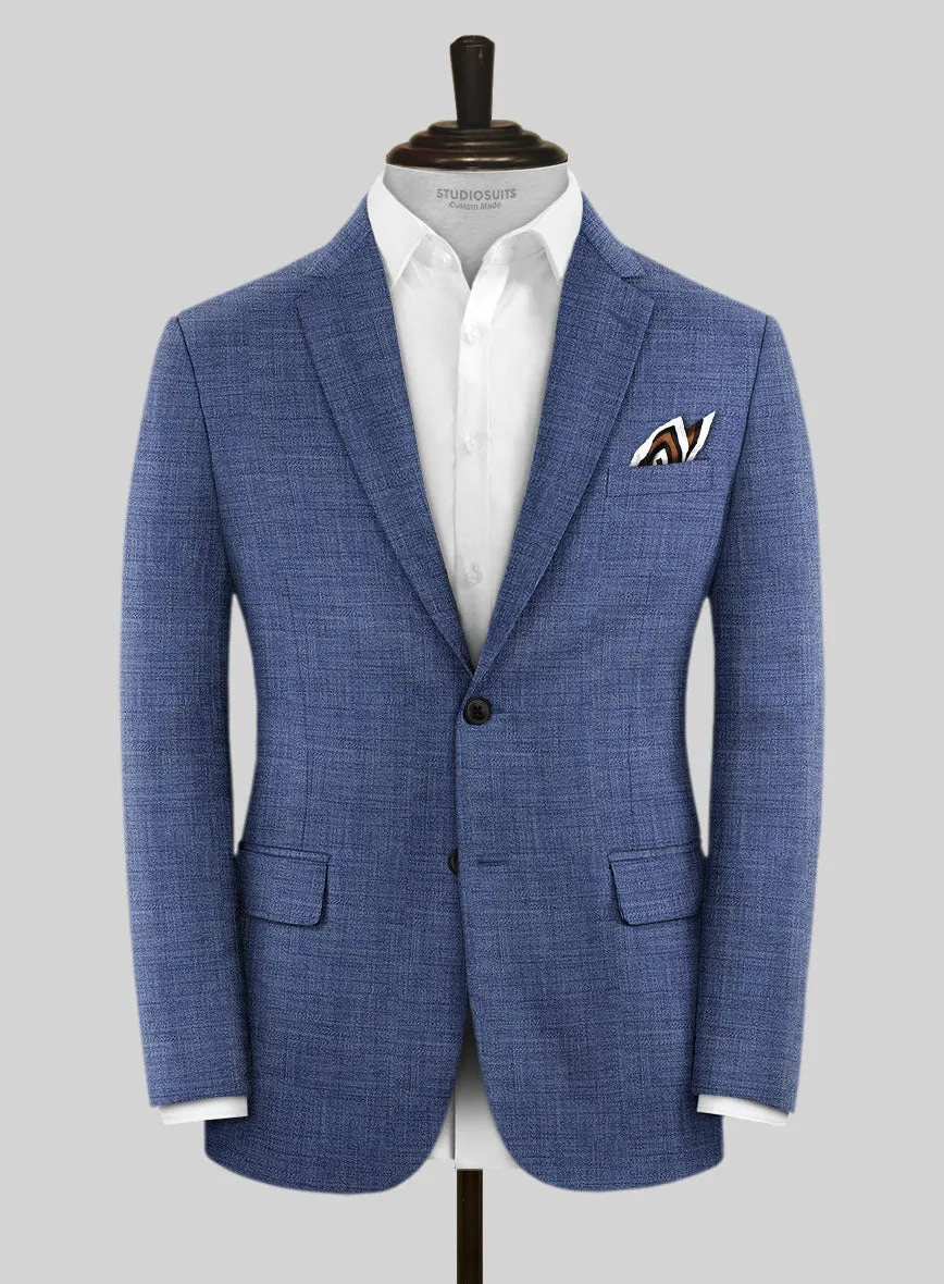 Bamboo Wool Cobalt Blue Jacket