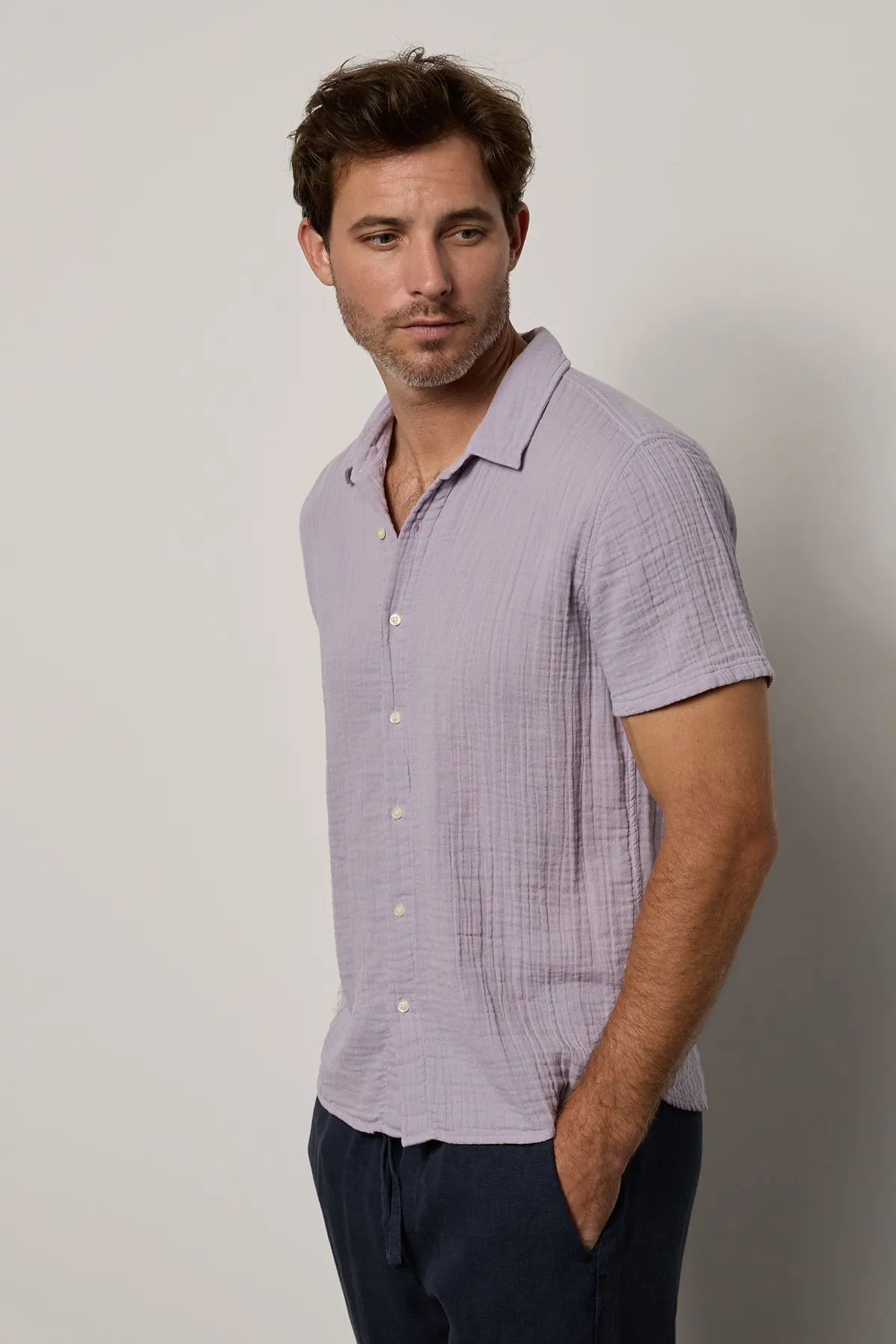 CHRISTIAN BUTTON-UP SHIRT