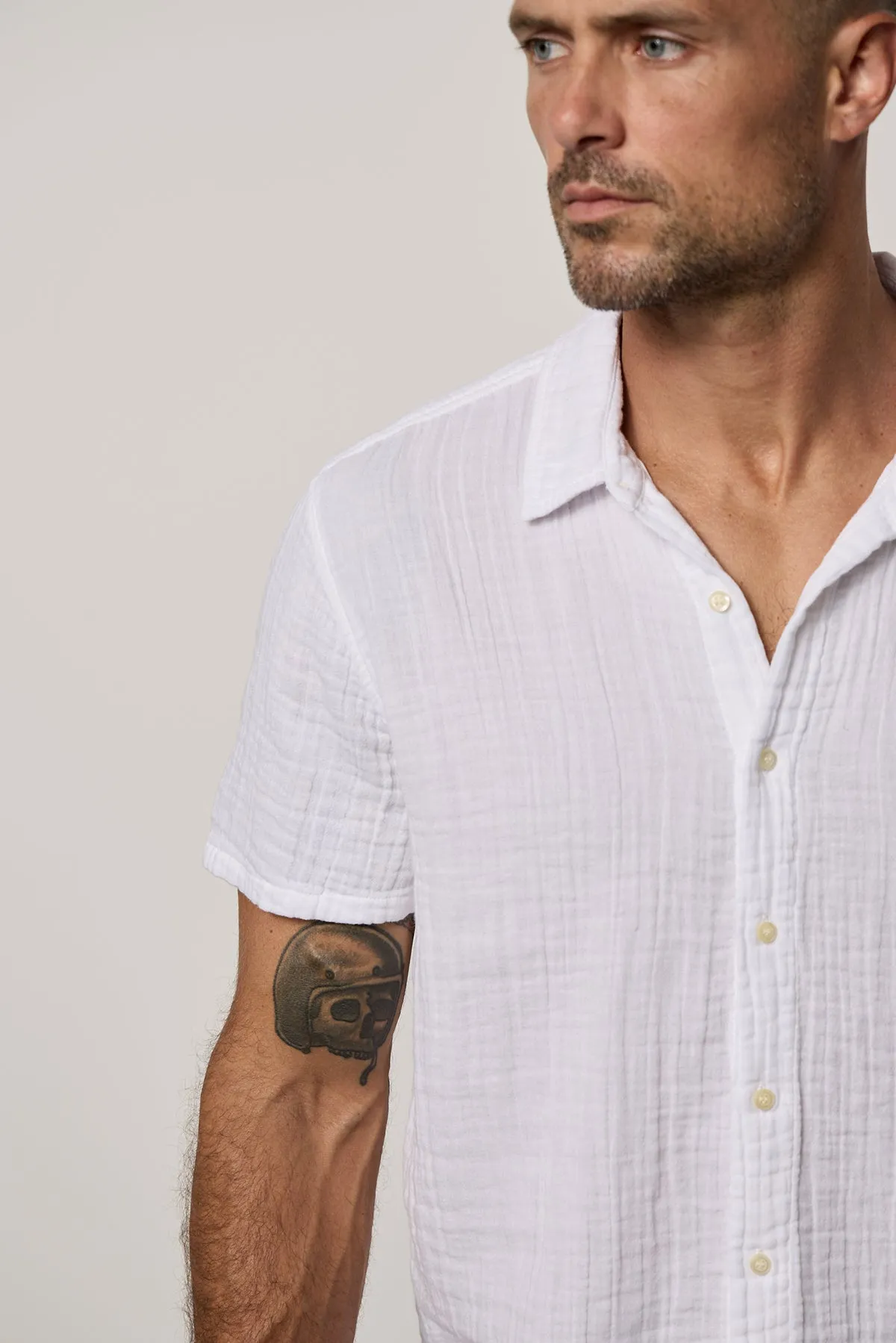 CHRISTIAN BUTTON-UP SHIRT