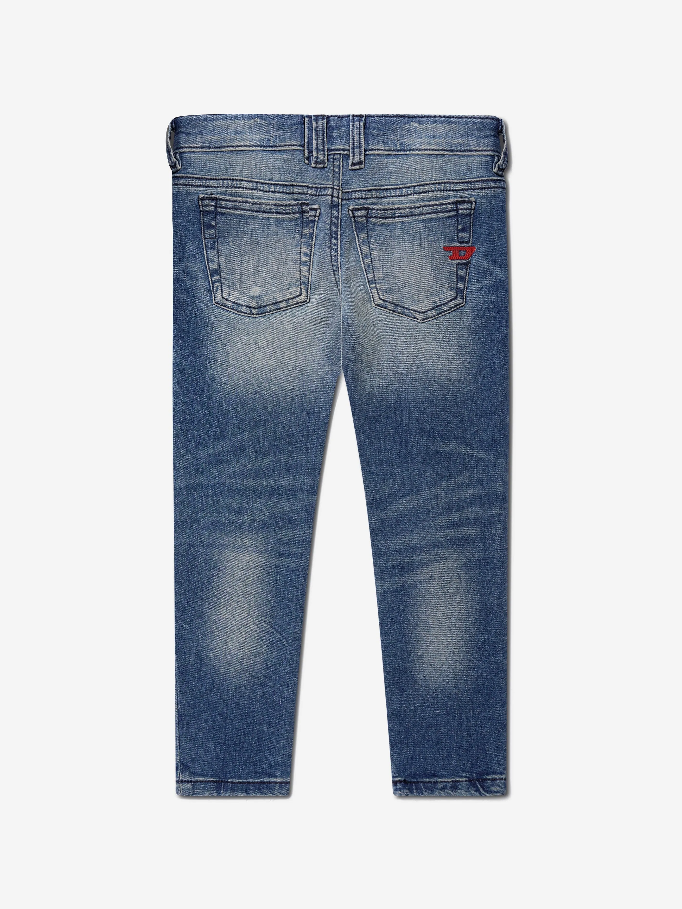 Diesel Boys Sleenker Jeans in Blue