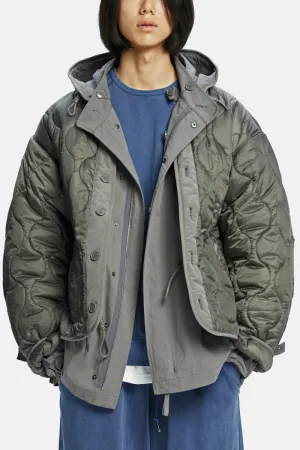 Frizmworks Oscar Fishtail 2 in 1 Jacket (Grey)