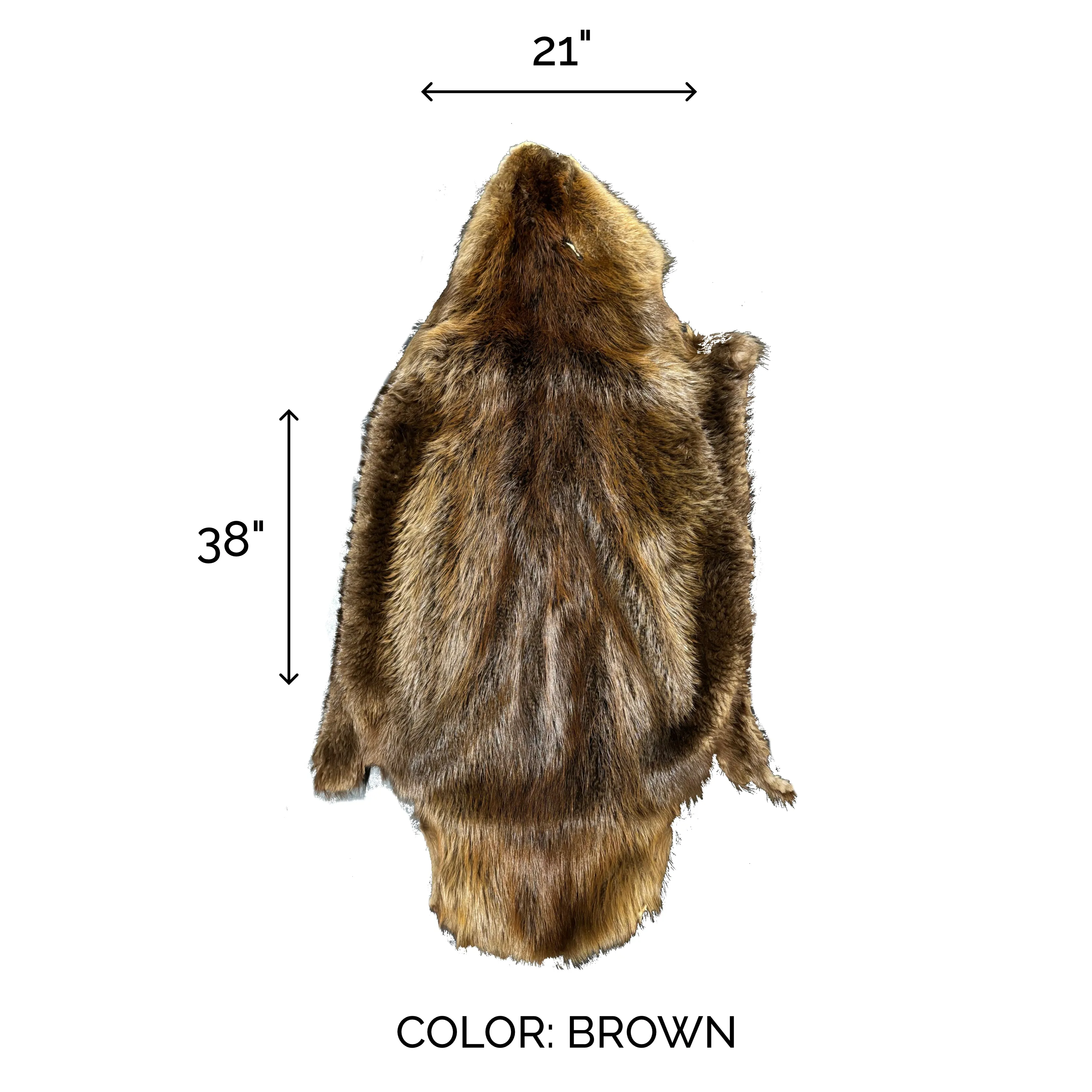 Genuine Beaver Pelt