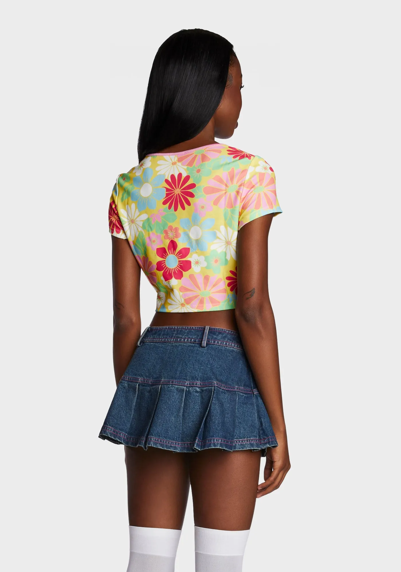 Groovy Happenings Crop Top