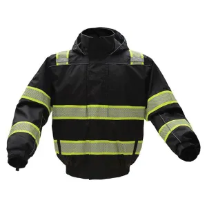 GSS Safety Non-ANSI ONYX 3-N-1 Enhanced Visibility Winter Bomber Jacket