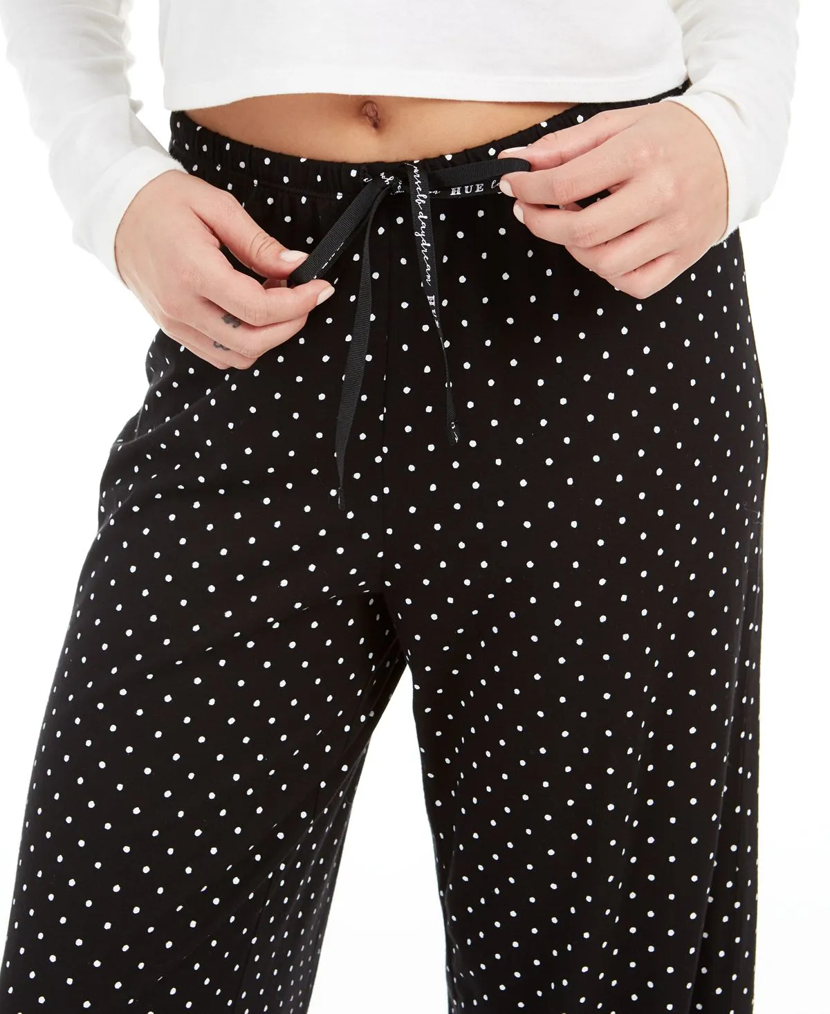 Hue Print Long Pajama Pants