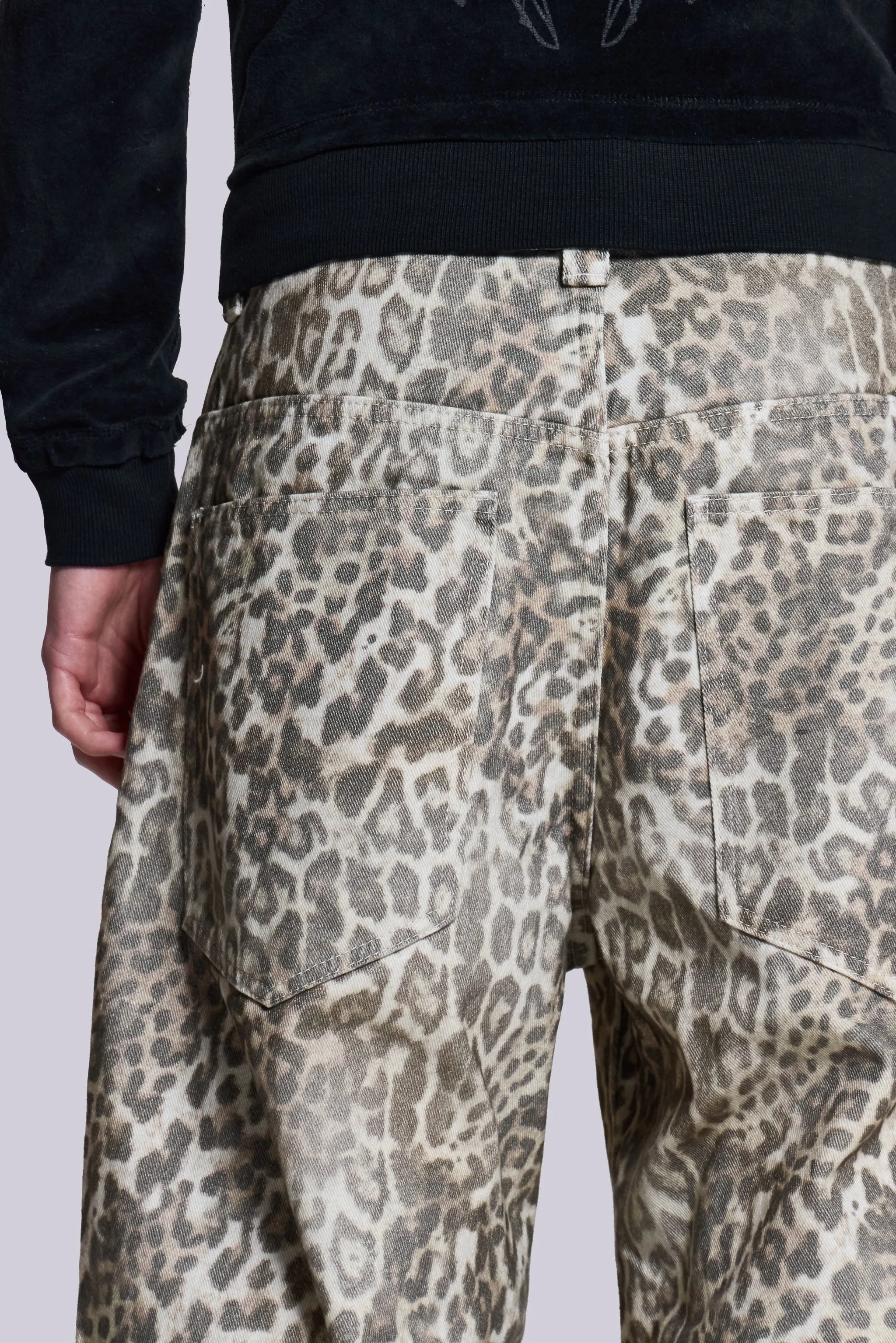 Leopard Fade Colossus Jeans