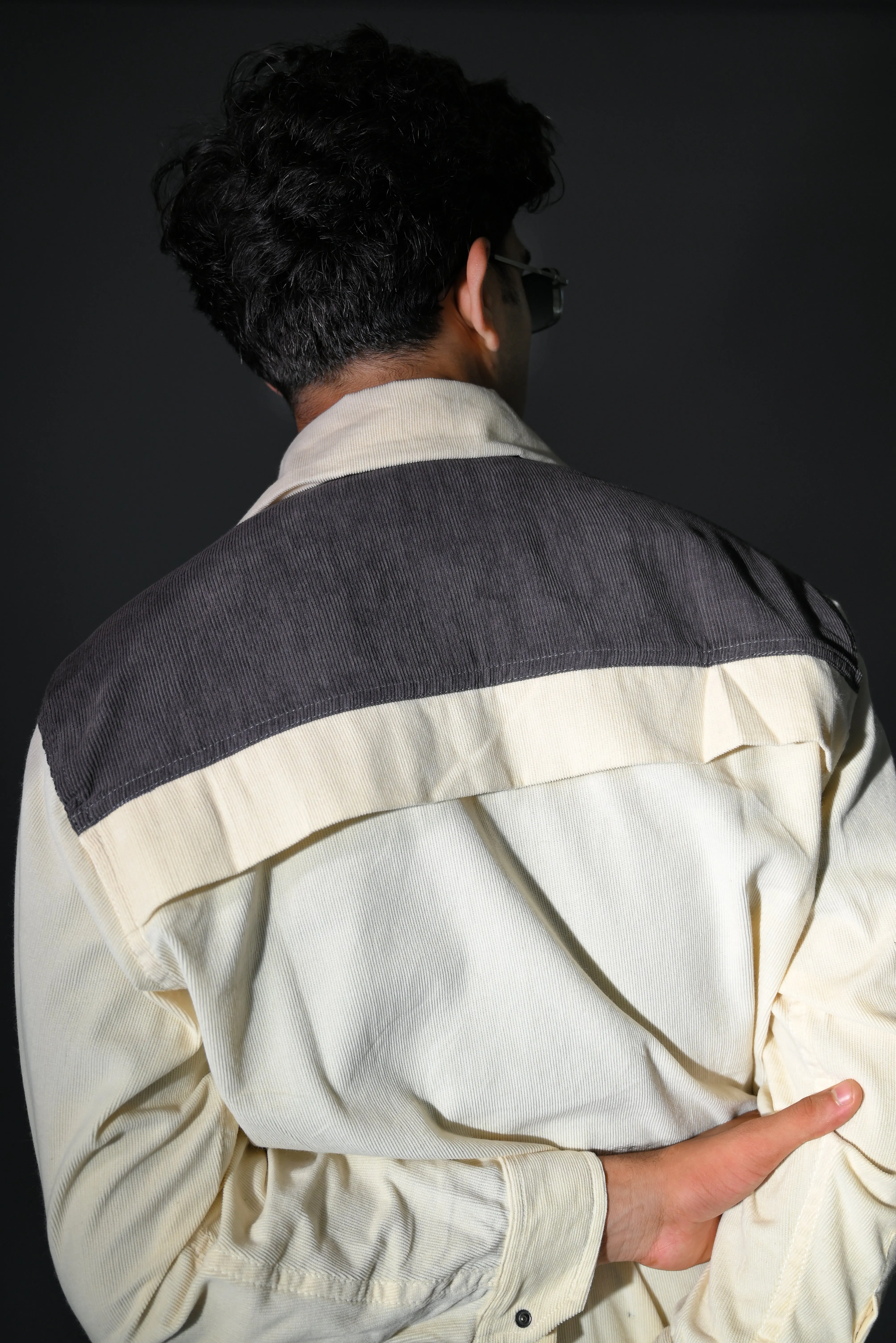 Magnet Patch Corduroy Jacket