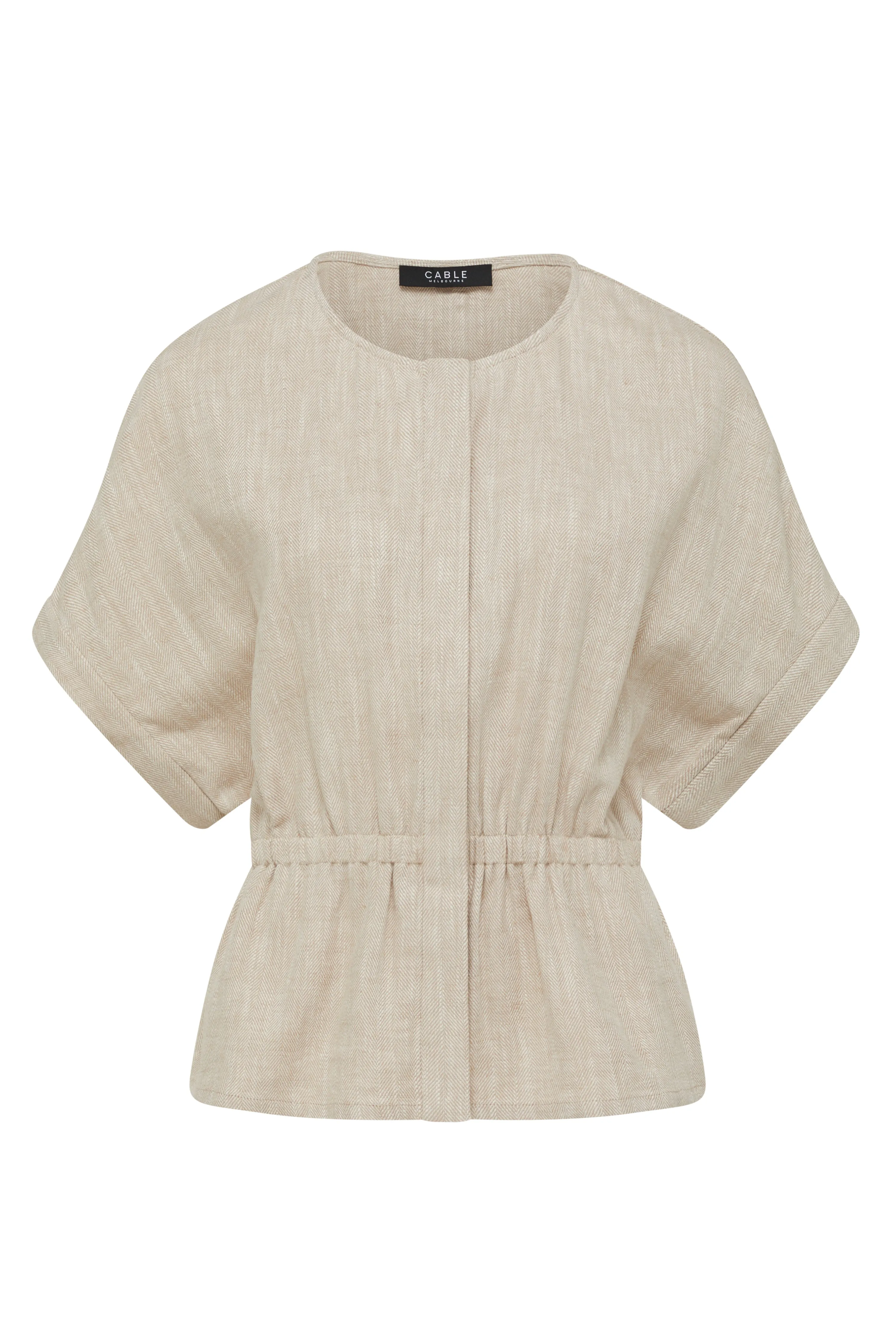 Marrakesh Linen Jacket - Natural