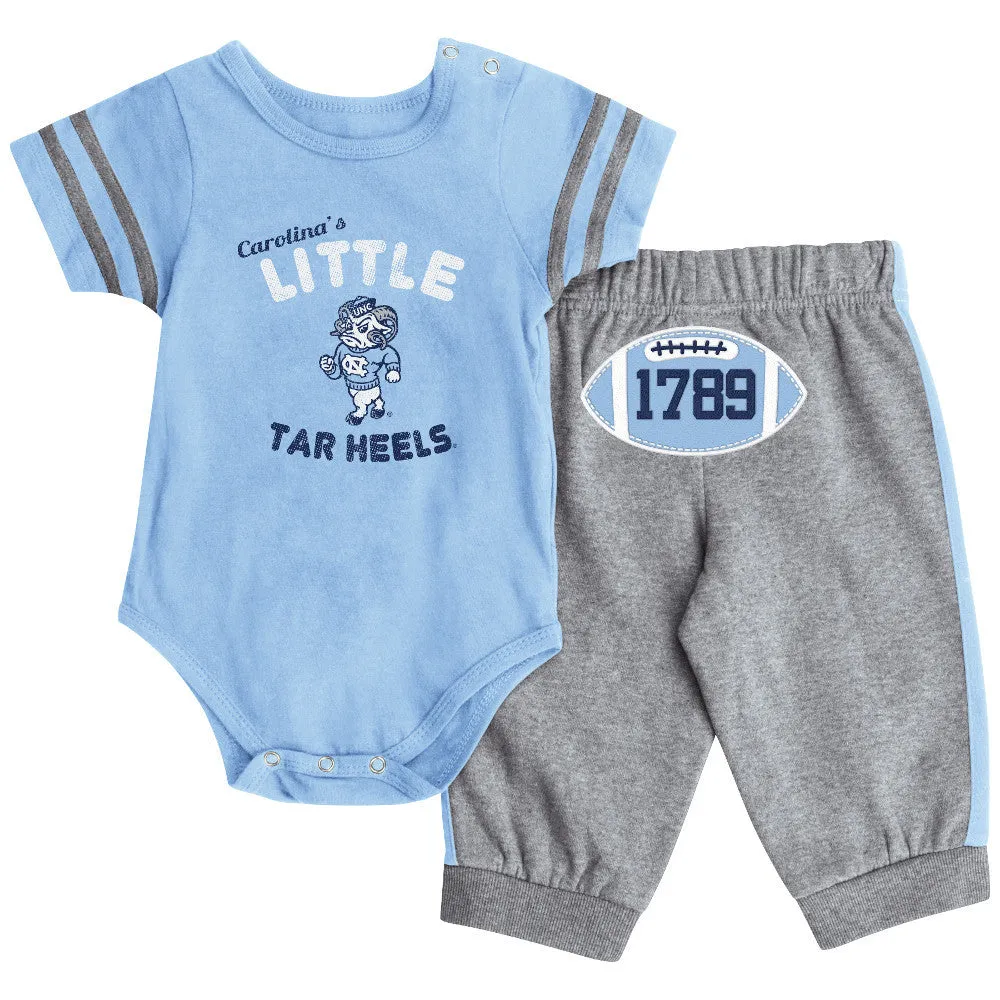 North Carolina Short Sleeve Creeper & Pants Set