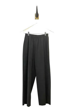 Peter O. Mahler Grey Pull-on Culotte Pant