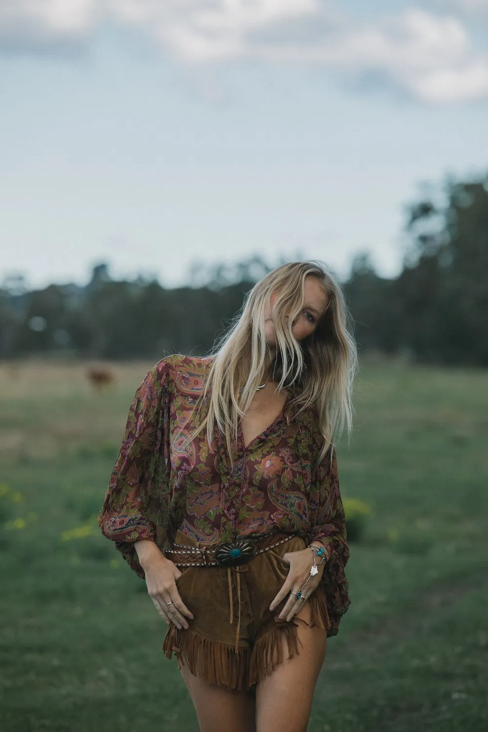 Ramblin’ Man Velvet   Suede Shorts