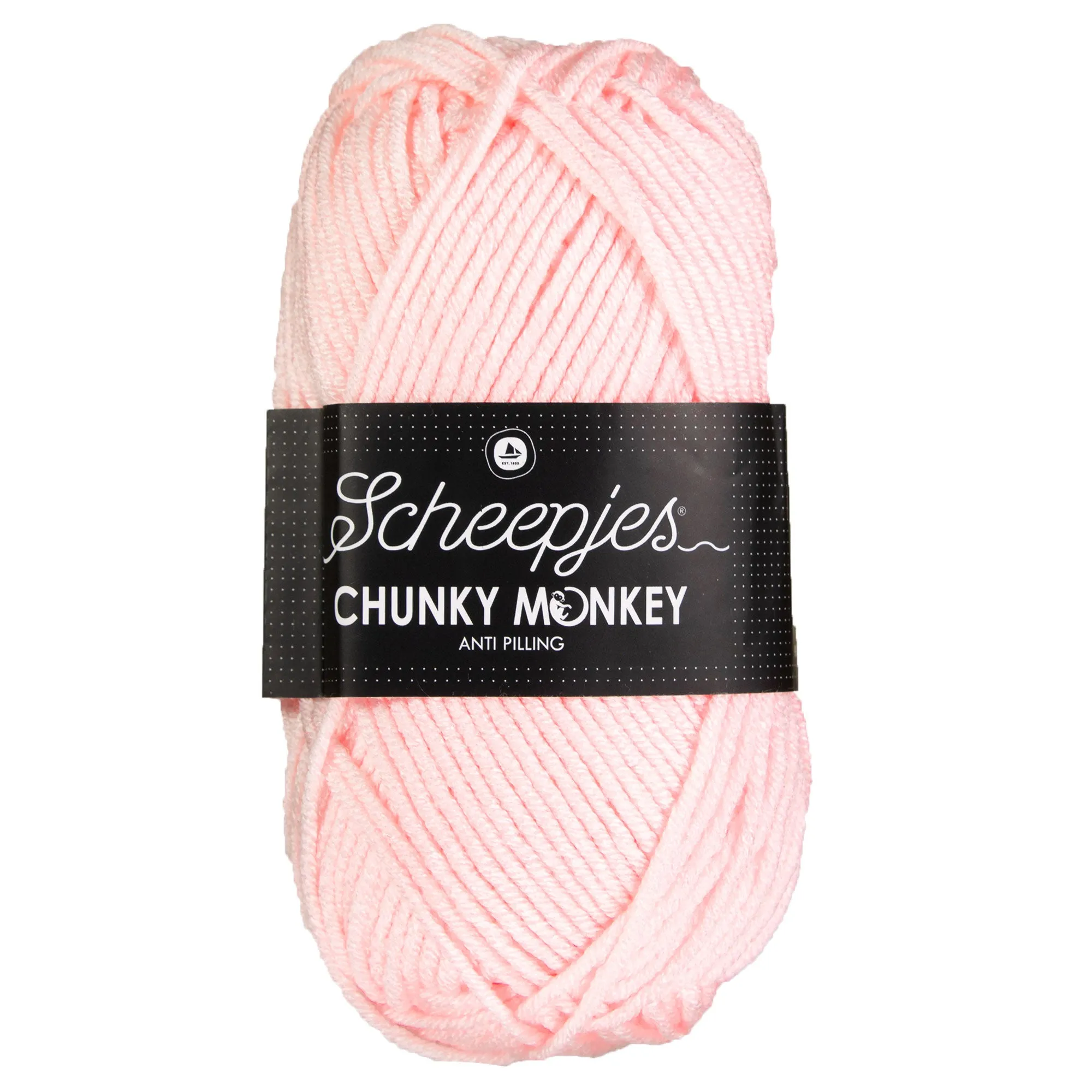 Scheepjes Chunky Monkey Yarn - 1240 Baby Pink