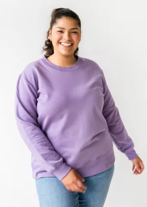 The Crewneck Sweatshirt in Lavender